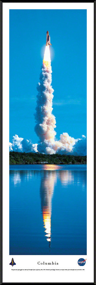 Columbia, Shuttle Taking Off, Standard Frame