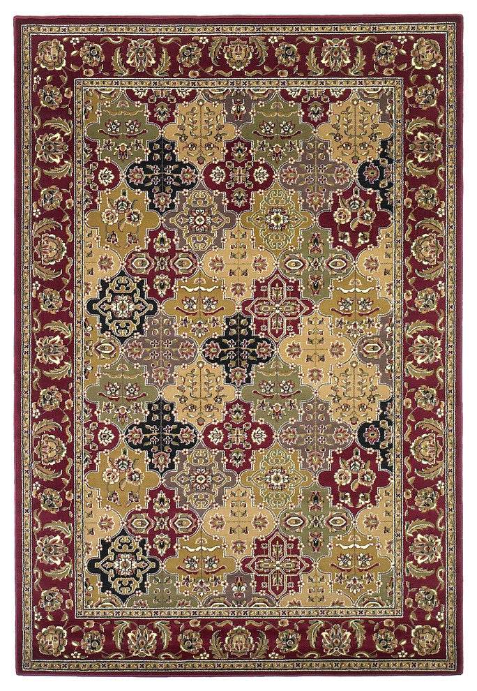 Cambridge 7325 Red Kashan Panel, 7''7"x10''10"