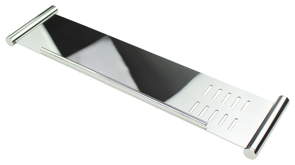 Transolid SS17-PC 17-in Shower Shelf, Polished Chrome
