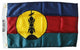 New Caledonia, 12"x18" Nylon Flag