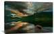 "Boat" Stretched Canvas Giclee by Krzysztof Browko, 36x24"