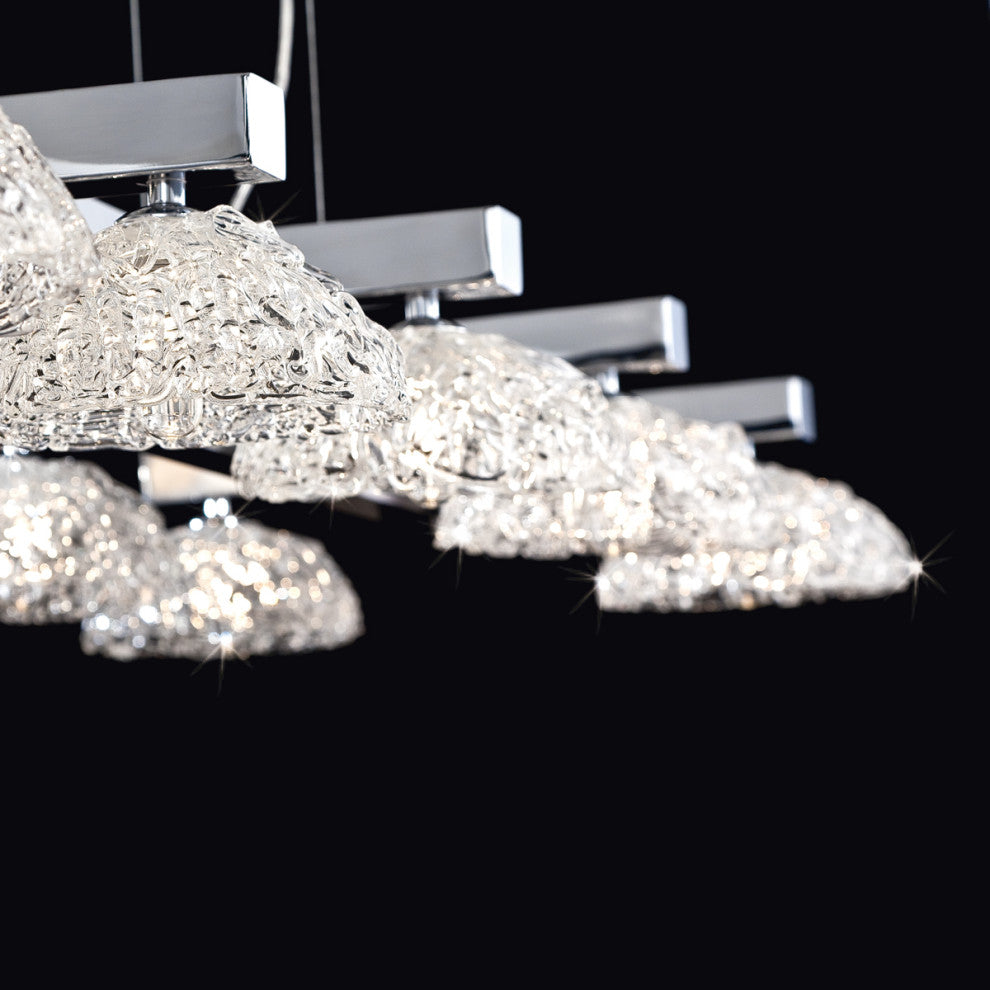 10-Light Luxe Large Chandeliers by Eurofase