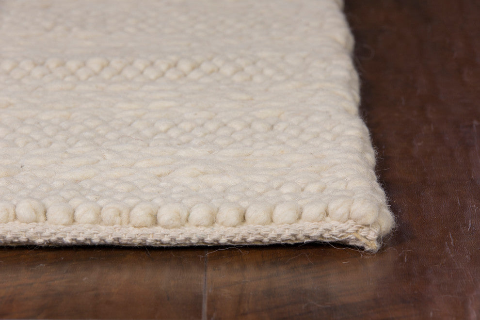 Cortico 6155 Winter White Rug, 9'x13'