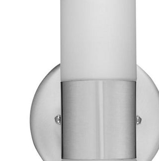 2 Light Vertical or Horizontial Vanity Light or Sconce in Satin Nickel