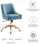 Side Dining Chair, Blue, Velvet, Modern, Kitchen Bistro Restaurant Hospitality