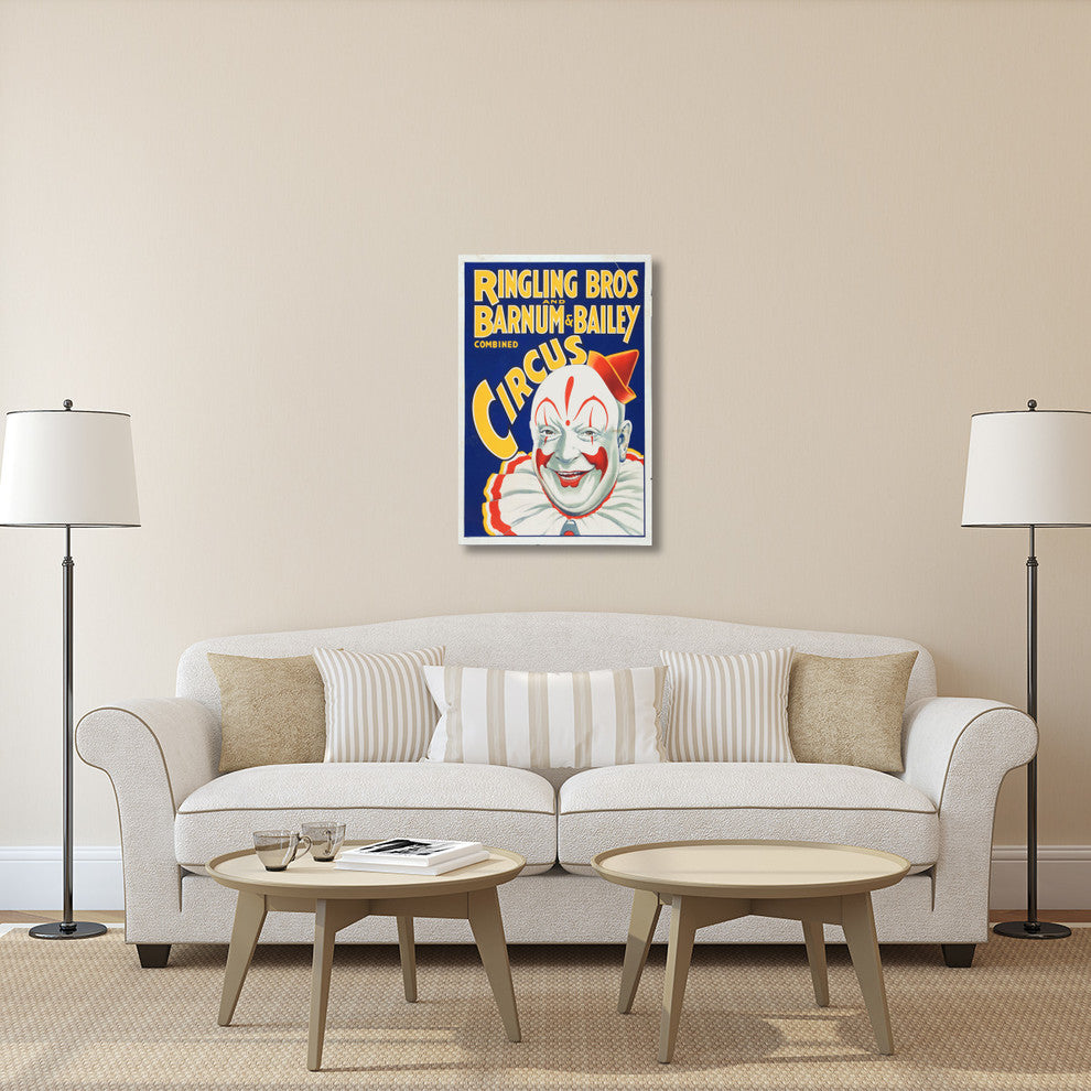 Circus Poster, Ringling Brothers And Barnum and Bailey, 1930S, 27x40