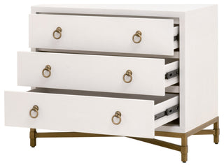 Strand Shagreen 3-Drawer Nightstand