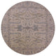 Ahgly Company Indoor Round Mid-Century Modern Area Rugs, 5' Round