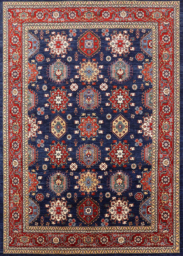 Ahgly Company Indoor Rectangle Mid-Century Modern Area Rugs, 7' x 9'