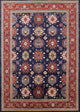 Ahgly Company Indoor Rectangle Mid-Century Modern Area Rugs, 7' x 9'