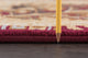 Lakeside Retreat Novelty Lodge Pattern Red Rectangle Area Rug, 5' x 7'