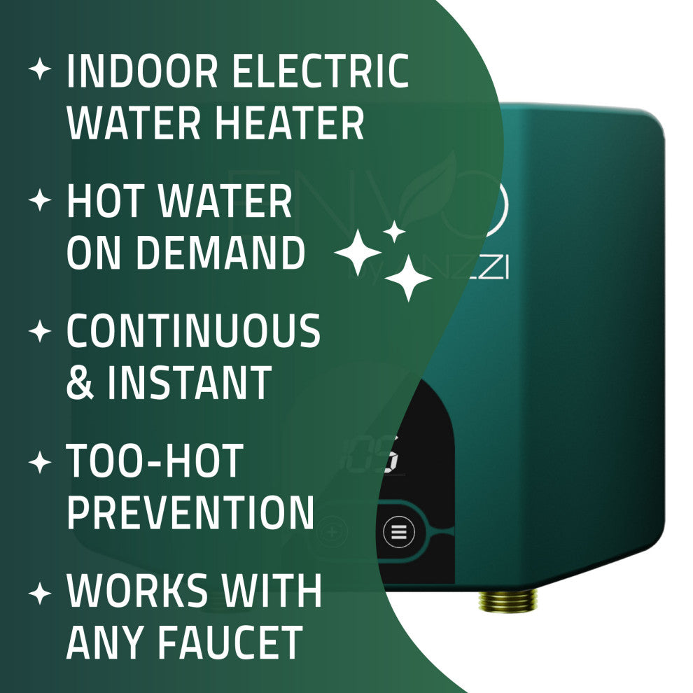 ENVO Ansen Tankless Electric Water Heater - 2 Pack, 6kw