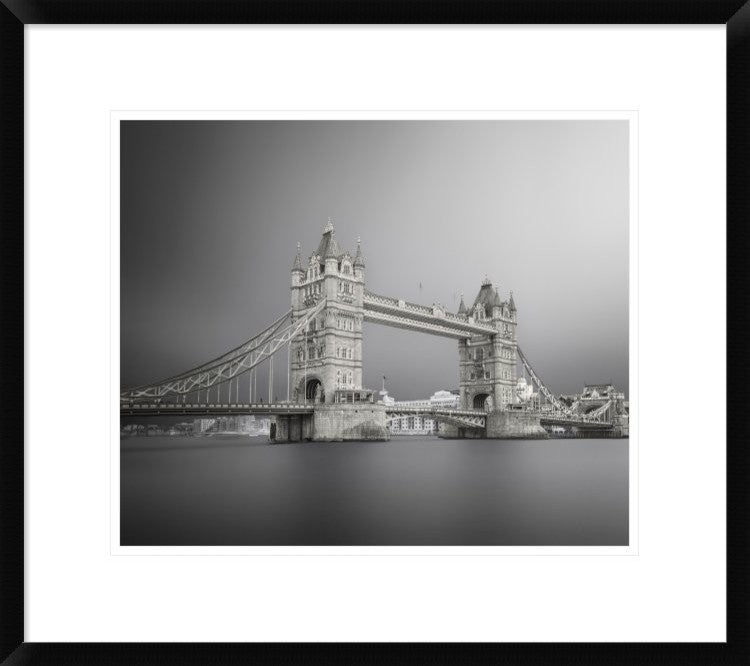 "Tower Bridge" Framed Digital Print by Ahmed Thabet, 24x21"