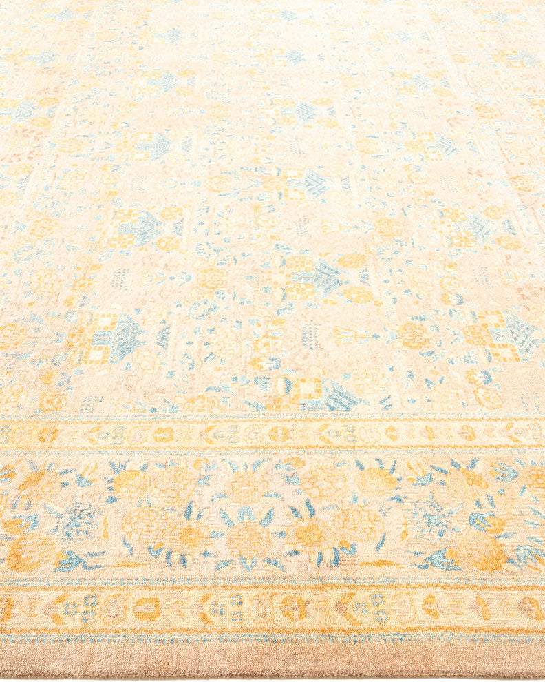 Mogul, One-of-a-Kind Hand-Knotted Area Rug Beige, 8'3"x9'8"