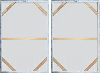 Dark Clouds Diptych, 48"x36"