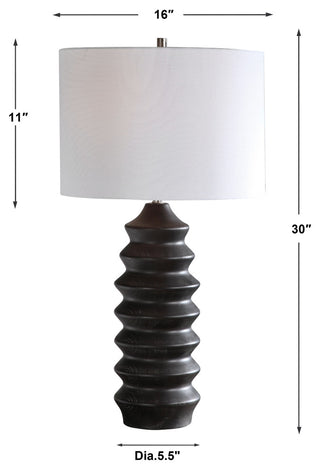 Uttermost 1-Light Mendocino Modern Table Lamp, 28288-1