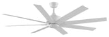 Levon 64" Ceiling Fan Matte White
