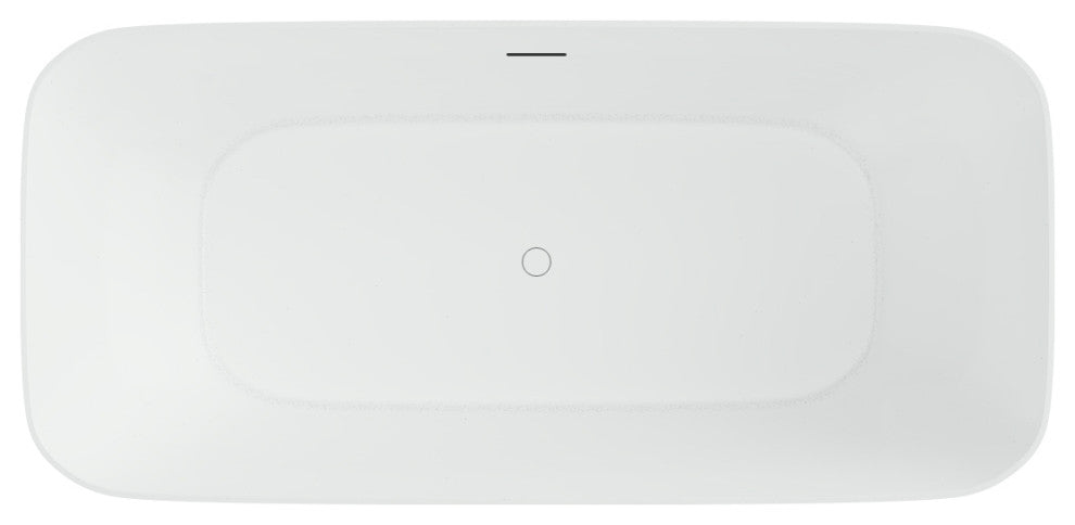 Mina 67" Bathtub, Black