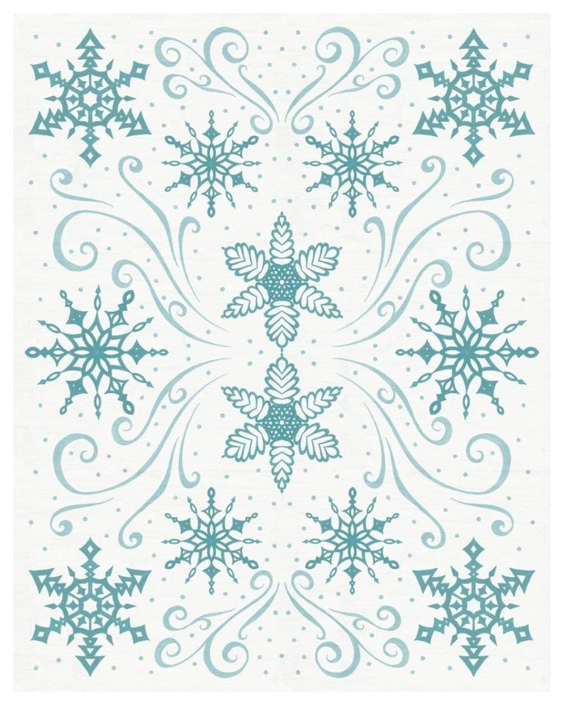 "Christmas Otomi I" Digital Paper Print by Elyse DeNeige, 30"x37"