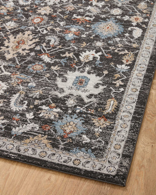 Loloi II Odette Charcoal / Multi 2'-7" x 8'-0" Runner Rug