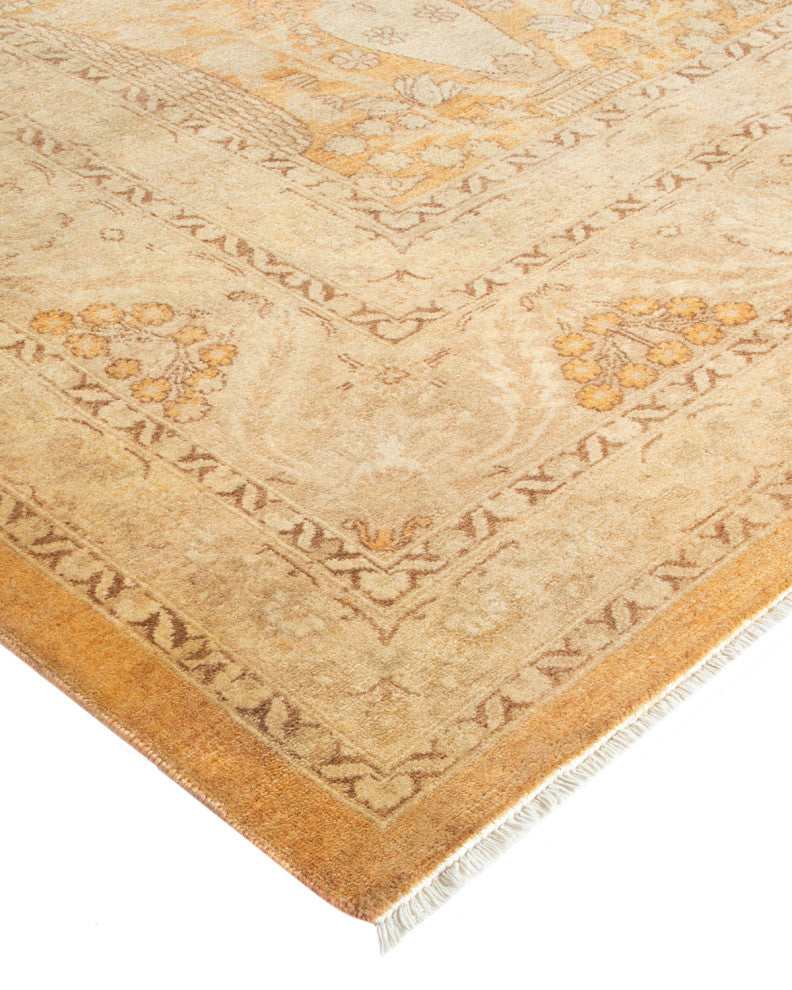 Mogul, One-of-a-Kind Hand-Knotted Area Rug Brown, 9' 4 x 11' 10