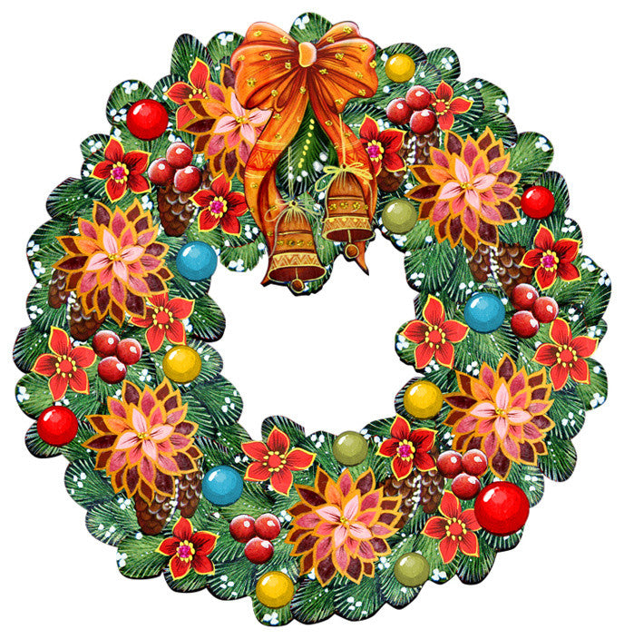 Christmas Wreath Door Hanger