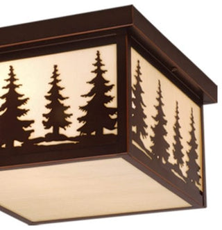 Yosemite 11.5-in Tree Outdoor Ceiling Light Burnished Bronze