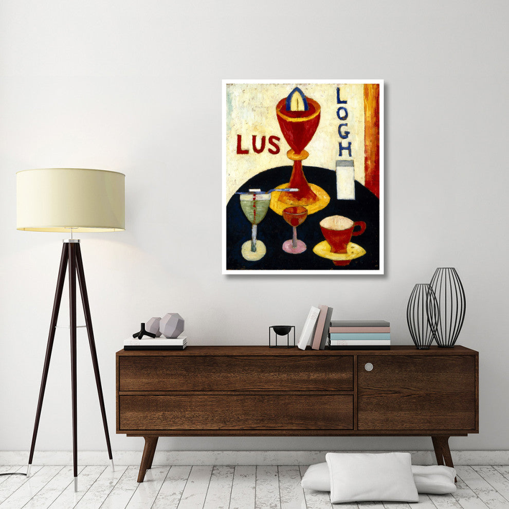 "Handsome Drinks, 1916" Digital Paper Print by Marsden Hartley, 38"x46"