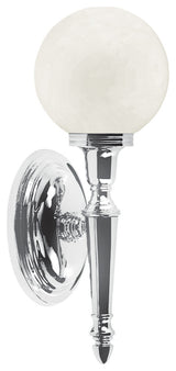 Dryden 1 Light Bath Light in Polished Chrome