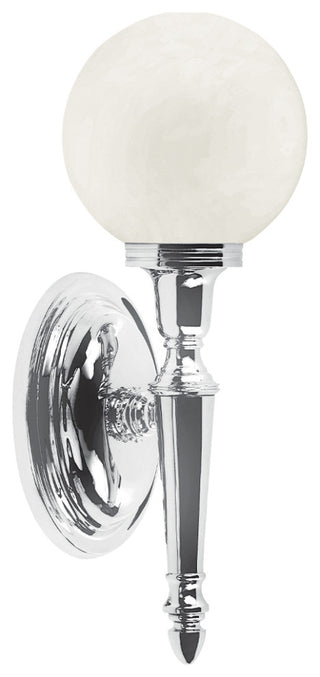 Dryden 1 Light Bath Light in Polished Chrome