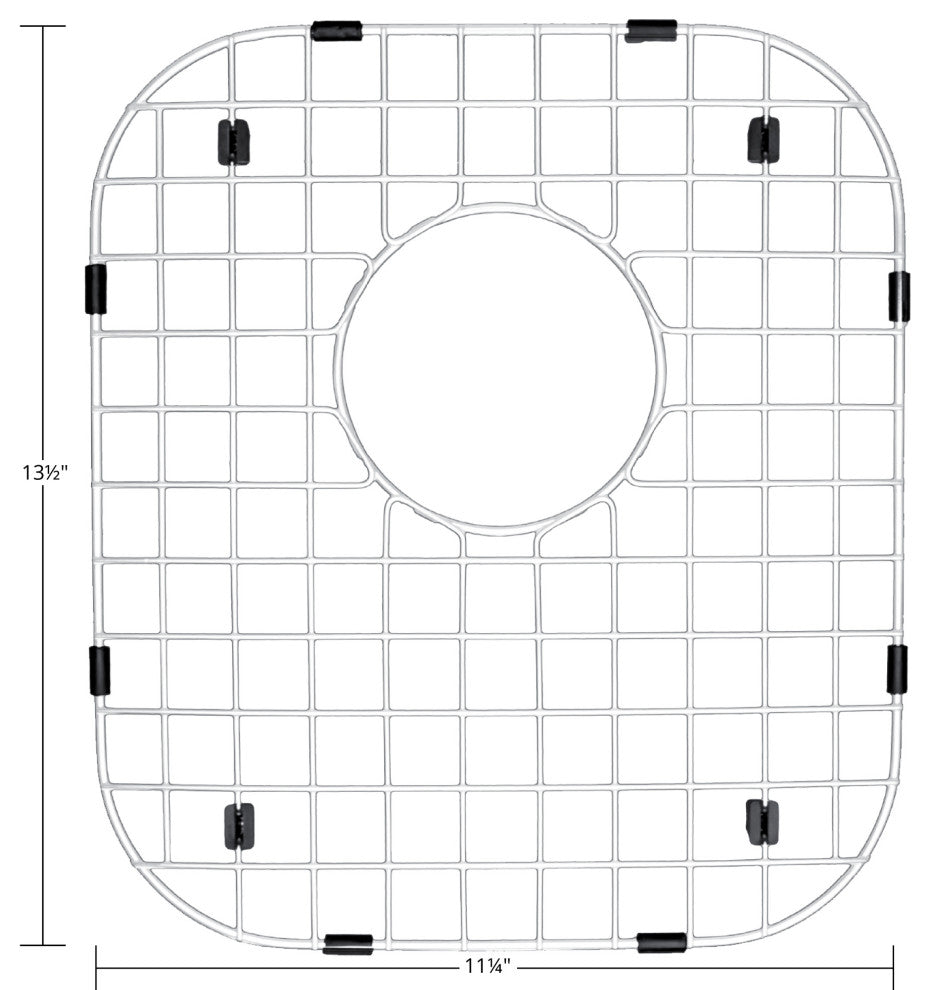 Karran USA GR-3013 11-1/4" L x 13-1/2" W Stainless Steel Basin - Stainless