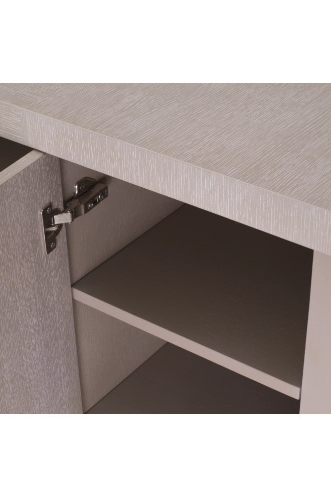 Washed Oak Modern Dresser, Eichholtz Crosby