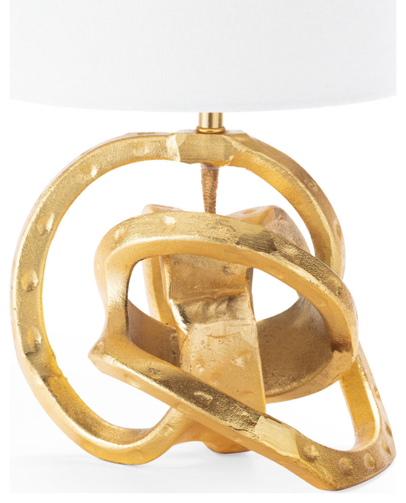 Mini Knot Lamp (Soft Gold)