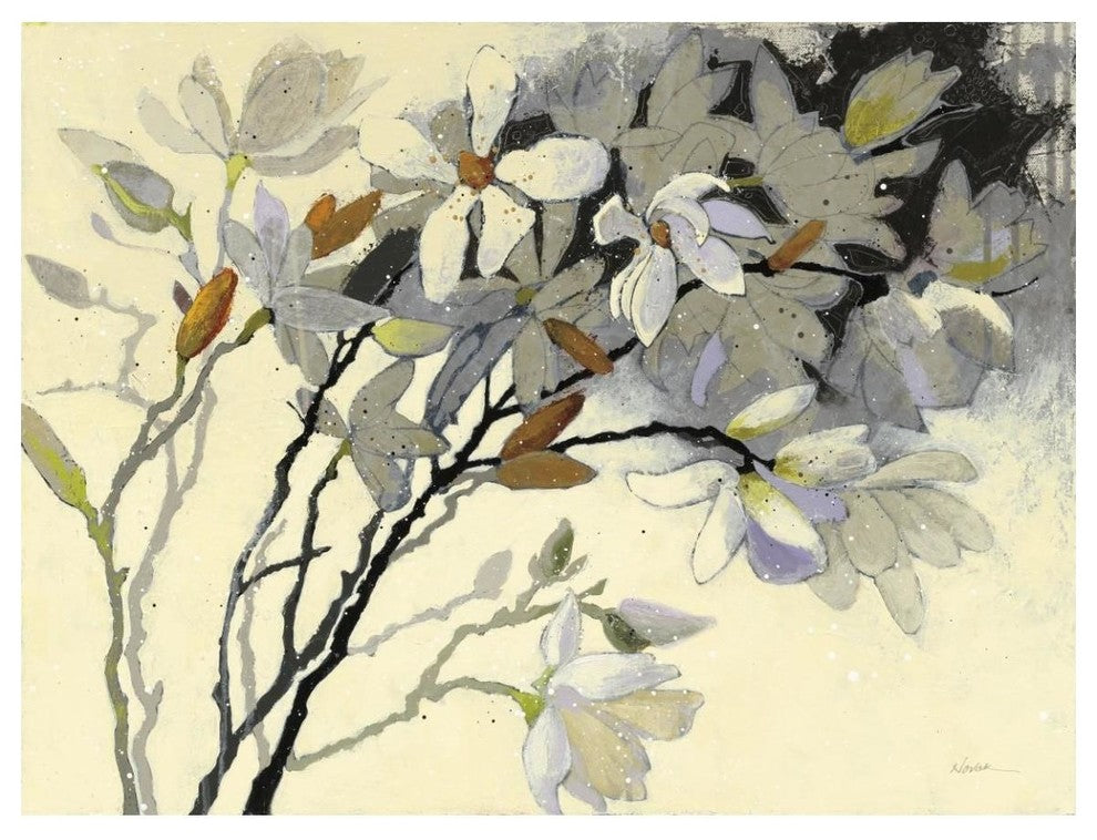"Magnolias" Digital Paper Print by Shirley Novak, 50"x38"