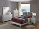 Carly Bed, Silver Champagne, Full
