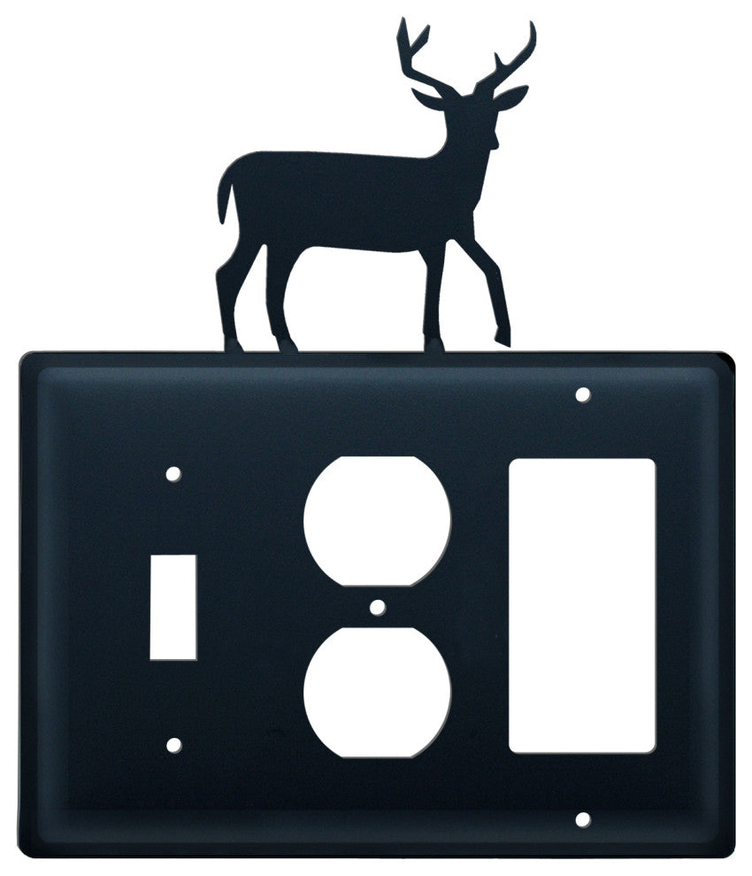 Deer Single Switch, Outlet and GFI Cover