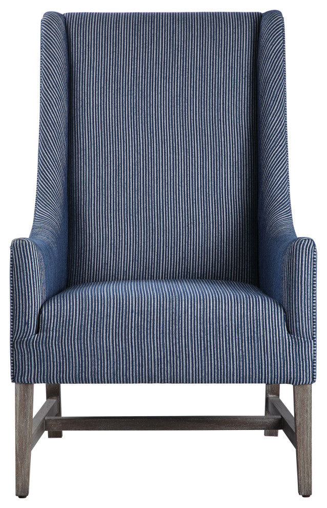 Uttermost Galiot Wingback Accent Chair