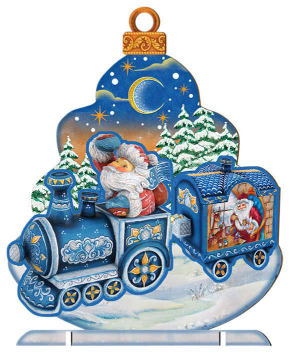 Santa''s Arriva Free Standing  Garden Decor
