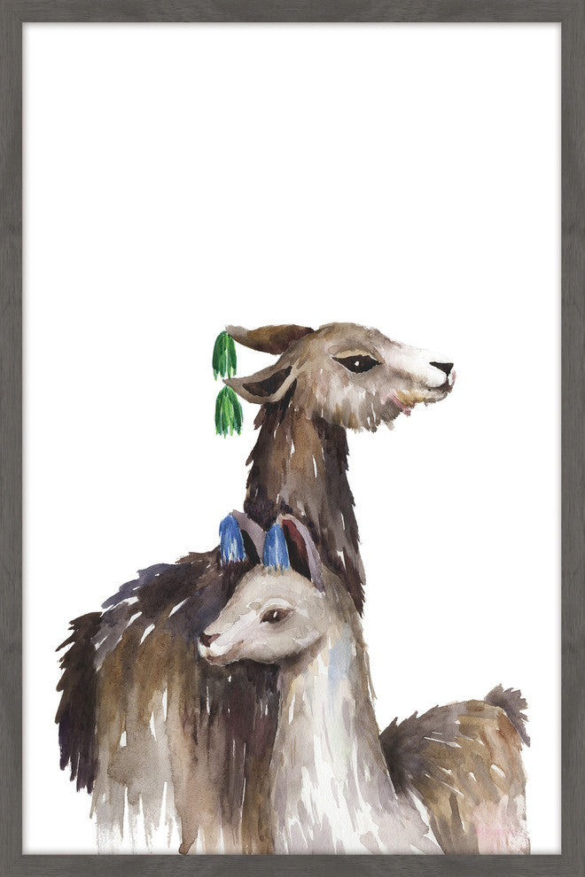 "Ear Tassels" Framed Painting Print, 12"x18"