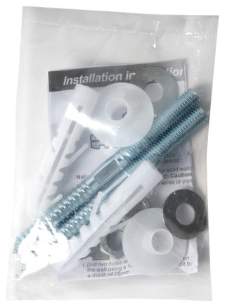 White 16" Small Wall Mounted Ceramic Sink With Faucet Hole