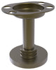 Vanity Top Tumbler and Toothbrush Holder, Antique Brass