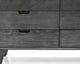 Mohave Mid-Century Tundra Gray Acacia 6 Drawer Dresser