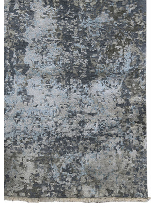 Zenith Area Rug, Gray and Blue, 9' x 12', Abstract