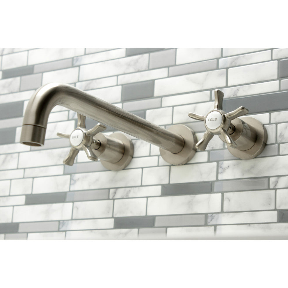 KS8058NX Wall Mount Tub Faucet, Brushed Nickel