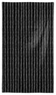 Black Petals 58 x 102 Outdoor Tablecloth