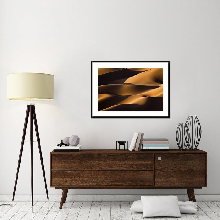 "Light And Shadow" Framed Digital Print by Mohammadreza Momeni, 44x32"