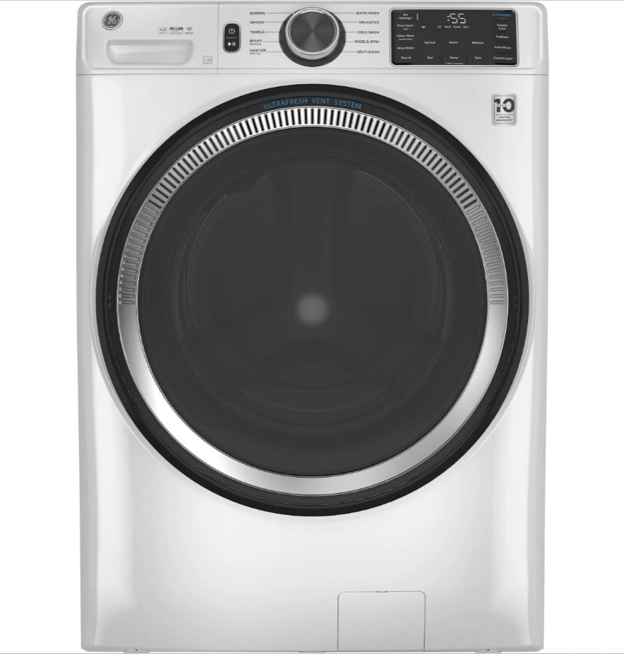 GE 4.8 cu. ft. Capacity Smart Front Load Washer