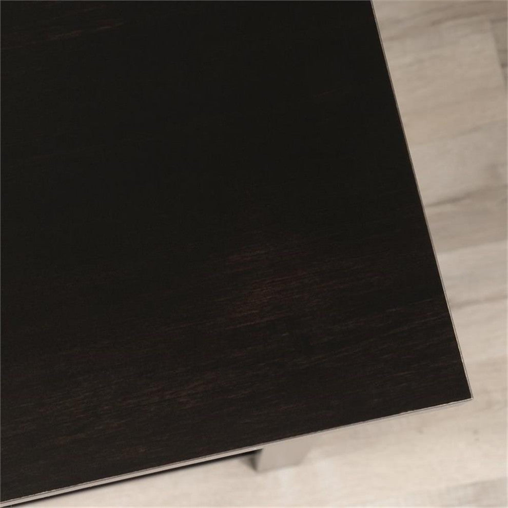 Sauder County Line Engineered Wood 2-Drawer Lateral File Cabinet in Estate Black