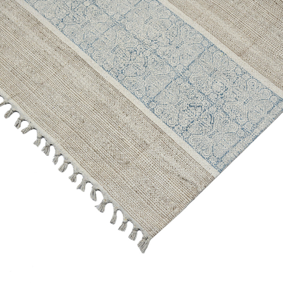 DUNE Cresa Area Rug, Blue, 7'6" x 10', Oriental