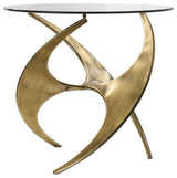 Uttermost Graciano Glass Side Table